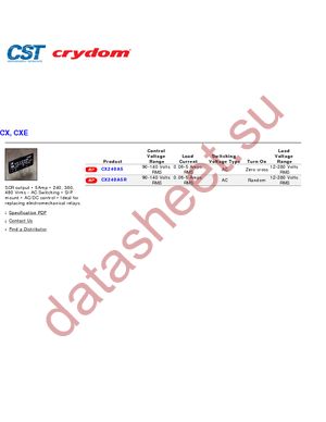 CX240A5 datasheet  